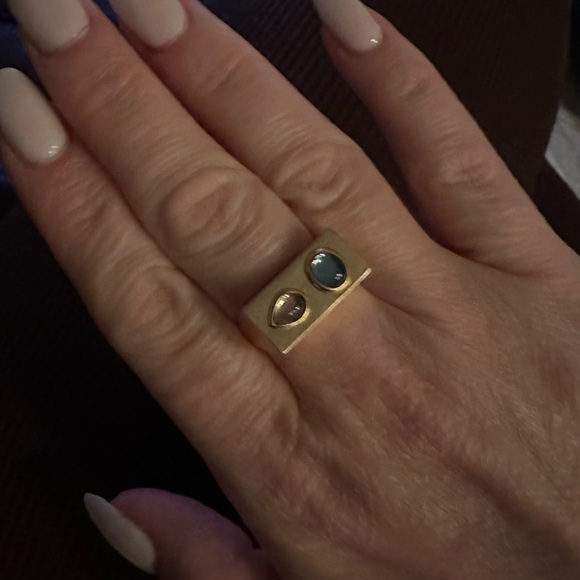 Madewell Stack stone ring only - Picture 3 of 5